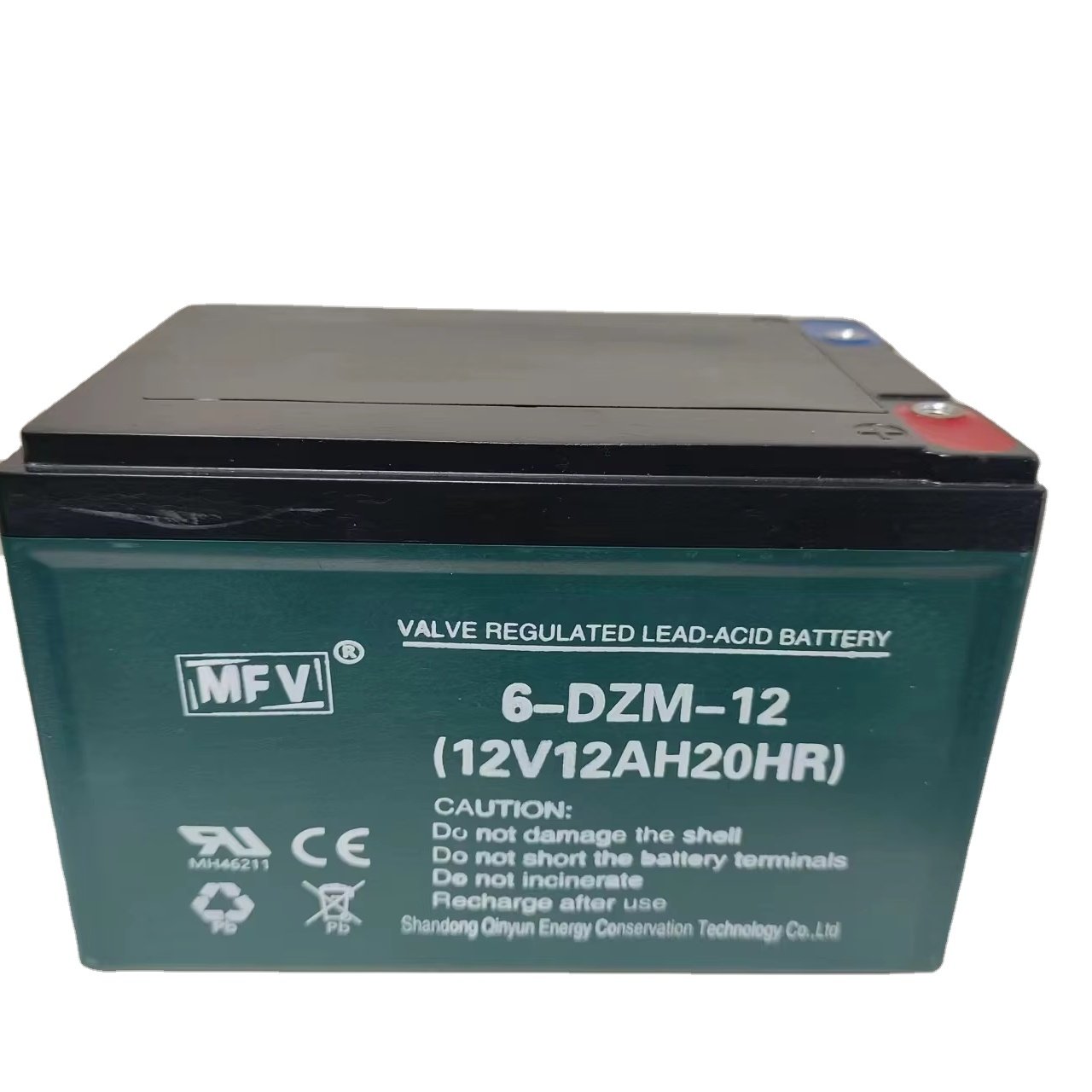 MFV 6-DZM-12AH Deep Cycle Lead-Acid Battery 12V12AH for Electric Bicycles UPS Electric Cars Golf Carts Lighting Rechargeable